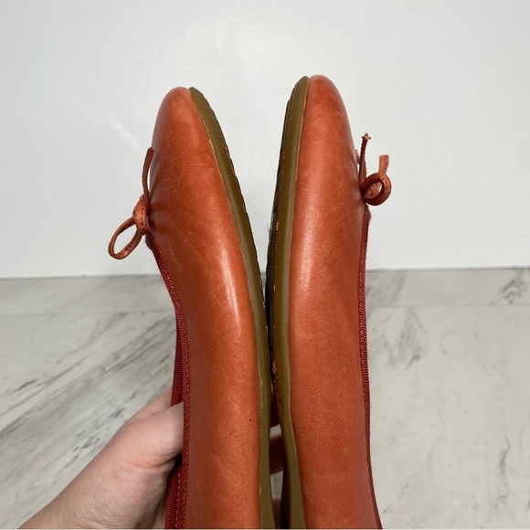 Born Brin Red Leather Flat 8 1/2 M - Picture 7 of 14